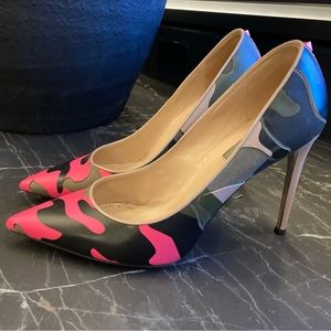 Valentino Garavani Camo Rockstud Pumps